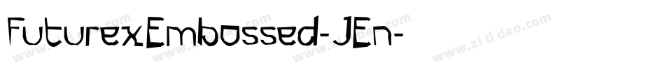 FuturexEmbossed-JEn字体转换