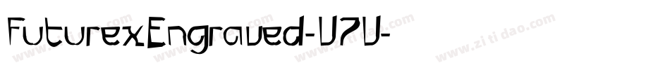 FuturexEngraved-V7V字体转换