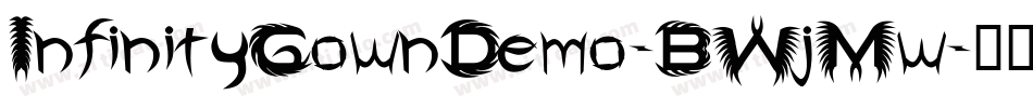 InfinityGownDemo-BWjMw字体转换