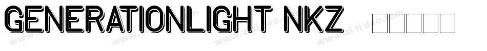 GenerationLight-nKz0字体转换