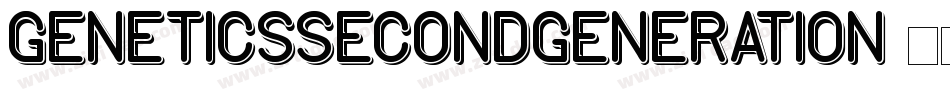 GeneticsSecondGeneration字体转换