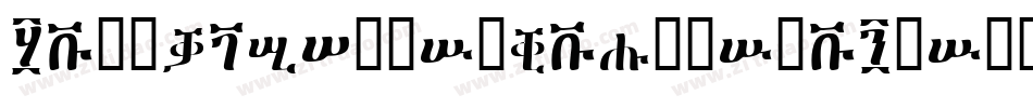 LyonsSecondaryBold-yPjd字体转换