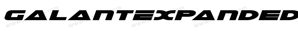 GalantExpandedItalic-1g5Z字体转换