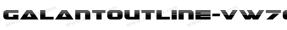 GalantOutline-vw7O字体转换