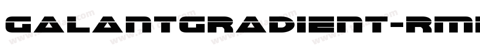 GalantGradient-Rml3字体转换