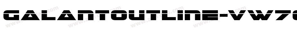 GalantOutline-vw7O字体转换
