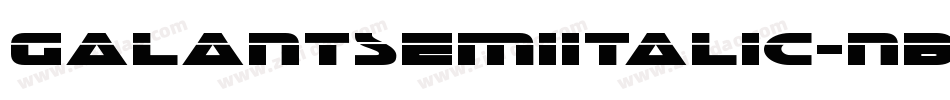 GalantSemiItalic-nB9J字体转换