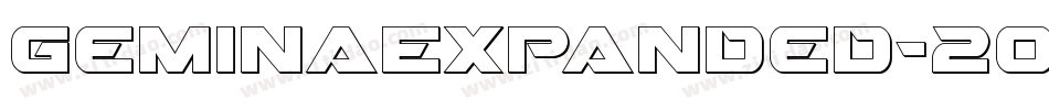 GeminaExpanded-2oJl字体转换