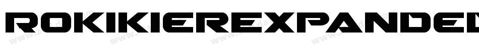RokikierExpandedItalic-qaV2字体转换 RokikierExpandedItalic-qaV2字体转换
