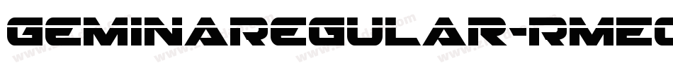 GeminaRegular-RmEo字体转换