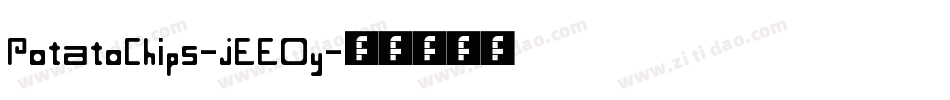 PotatoChips-jEEOy字体转换