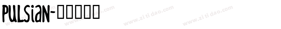Pulsian字体转换