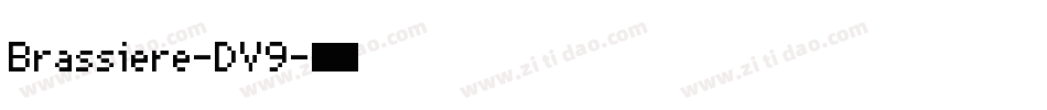 Brassiere-DV9字体转换