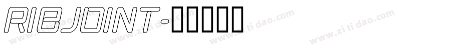 Ribjoint字体转换