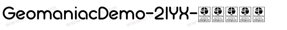 GeomaniacDemo-2lYX字体转换