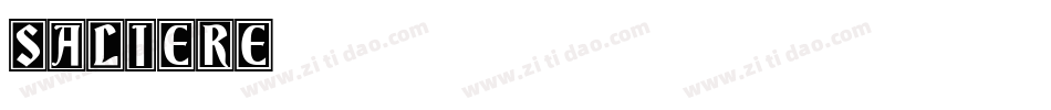 Saliere字体转换
