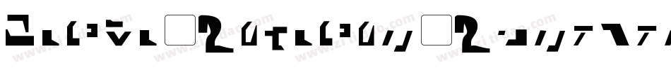 Giedi-Ancient-Autobot字体转换