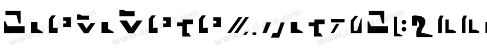 GiediDecepticonGraffiti-ge04字体转换