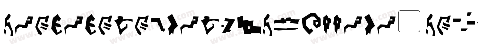 GiediDecepticonGraffiti-ge04字体转换