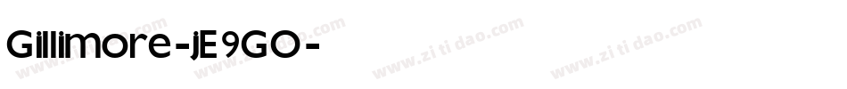 Gillimore-jE9GO字体转换