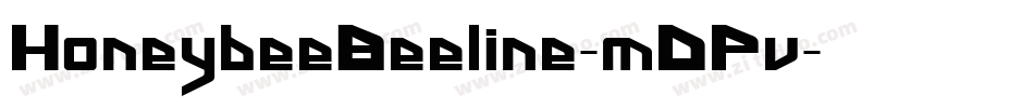 HoneybeeBeeline-mDPv字体转换