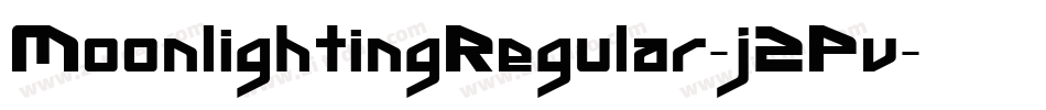 MoonlightingRegular-j2Pv字体转换