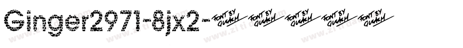 Ginger2971-8jx2字体转换