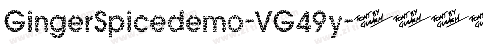 GingerSpicedemo-VG49y字体转换