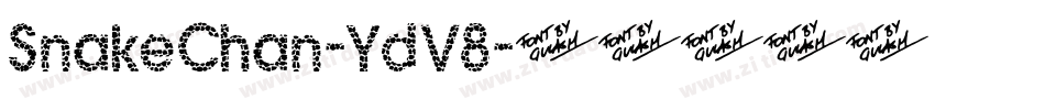 SnakeChan-YdV8字体转换