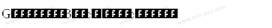 Giovanni-BlackItalic字体转换