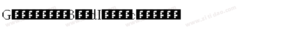 Giovanni-BoldItalic字体转换