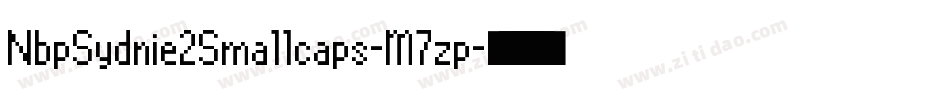 NbpSydnie2Smallcaps-M7zp字体转换