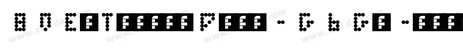 80ErTeenieDemo-G6Ga字体转换