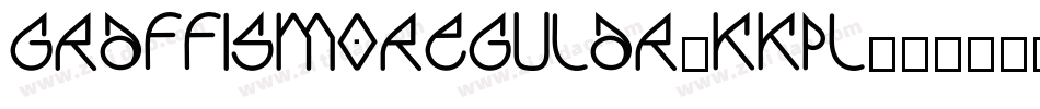 GraffismoRegular-KKpl字体转换