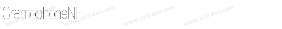 GramophoneNF字体转换