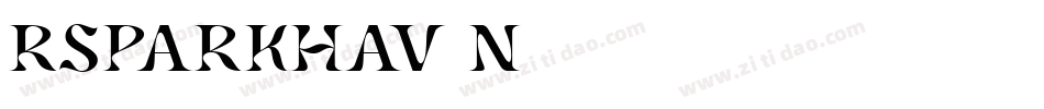 RSParkHaven字体转换