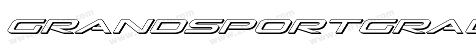 GrandSportGradientItalic-G2DZ字体转换