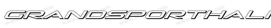 GrandSportHalftoneItalic-zz2l字体转换