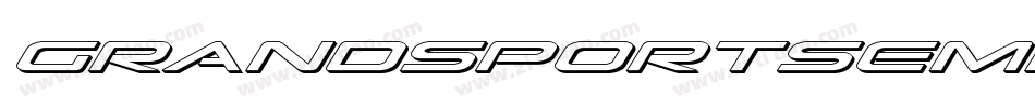 GrandSportSemiItalic-nzO4字体转换