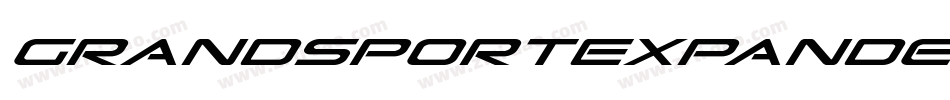 GrandSportExpandedItalic-VaRV字体转换 GrandSportExpandedItalic-VaRV字体转换