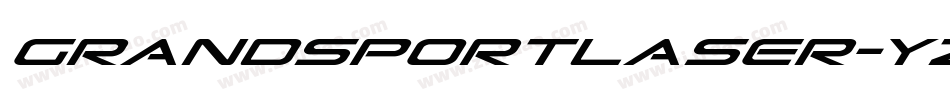 GrandSportLaser-yzKZ字体转换