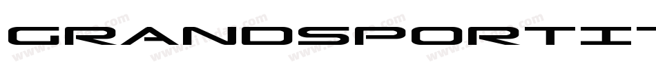 GrandSportItalic-63Av字体转换