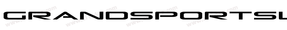GrandSportSlightItalic-1WpM字体转换