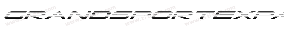 GrandSportExpandedItalic-VaRV字体转换 GrandSportExpandedItalic-VaRV字体转换