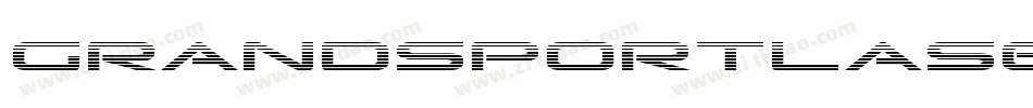 GrandSportLaserItalic-9DJ0字体转换