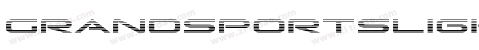 GrandSportSlightItalic-1WpM字体转换