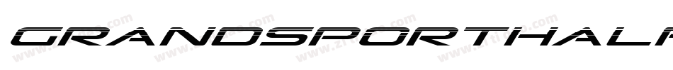 GrandSportHalftoneItalic-zz2l字体转换