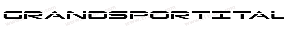GrandSportItalic-63Av字体转换