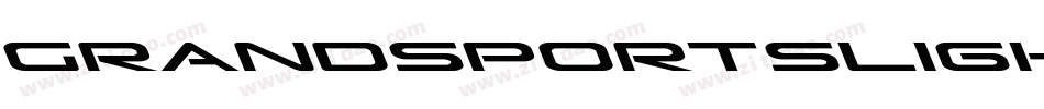 GrandSportSlightItalic-1WpM字体转换