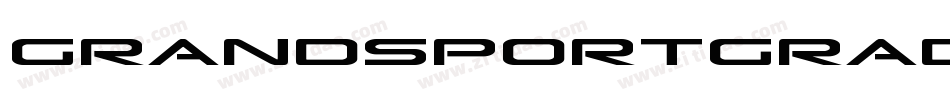 GrandSportGradientItalic-G2DZ字体转换